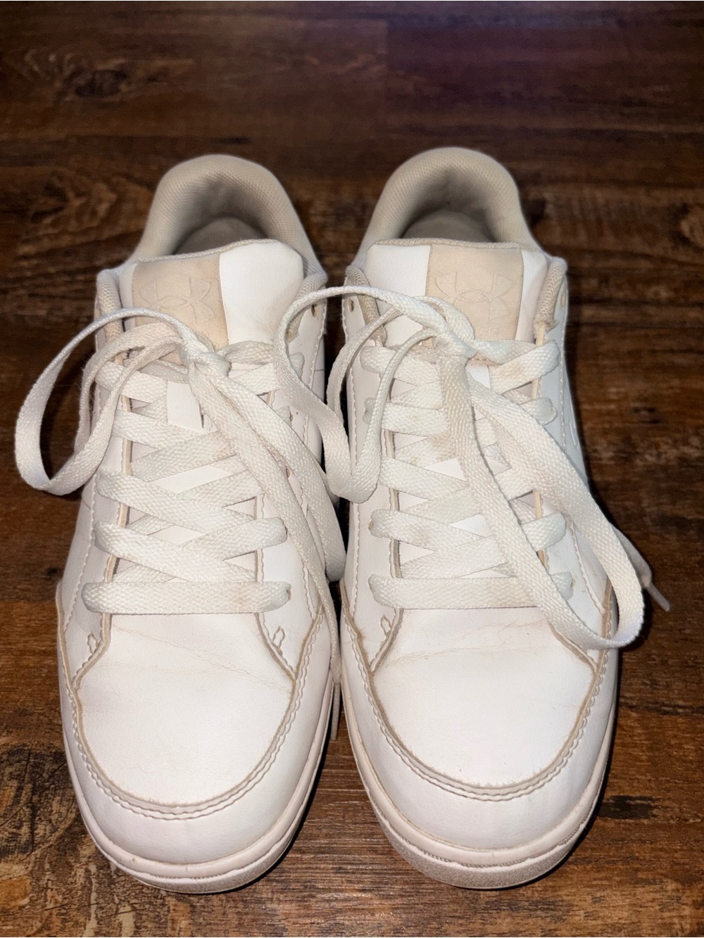Under Armour White Low-Top Comfort Sneakers